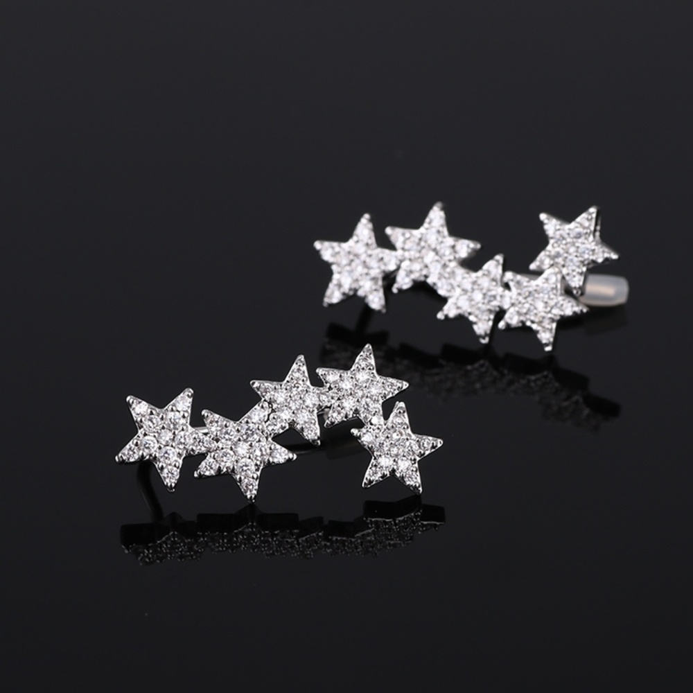 " Stars" Earrings - Picture 2 of 5